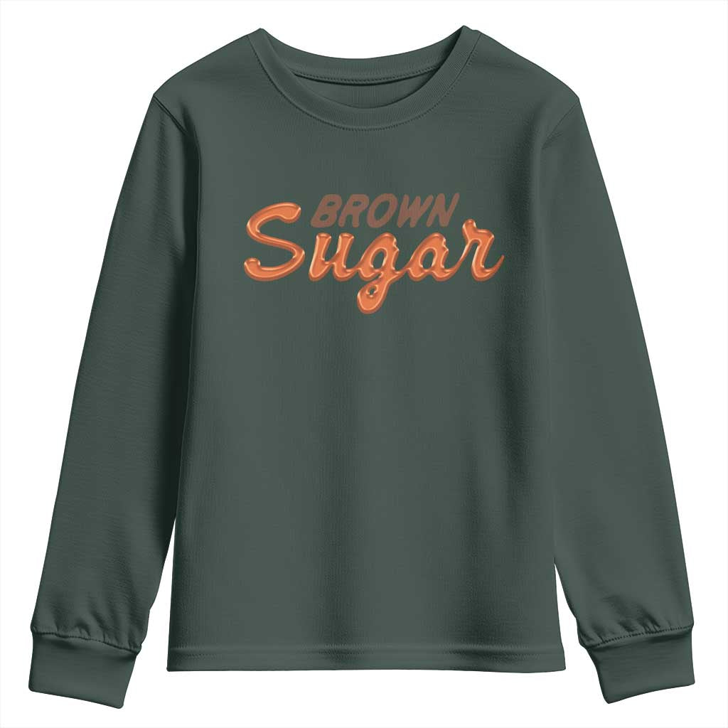 Melanin African Pride Youth Sweatshirt Brown Sugar TS09