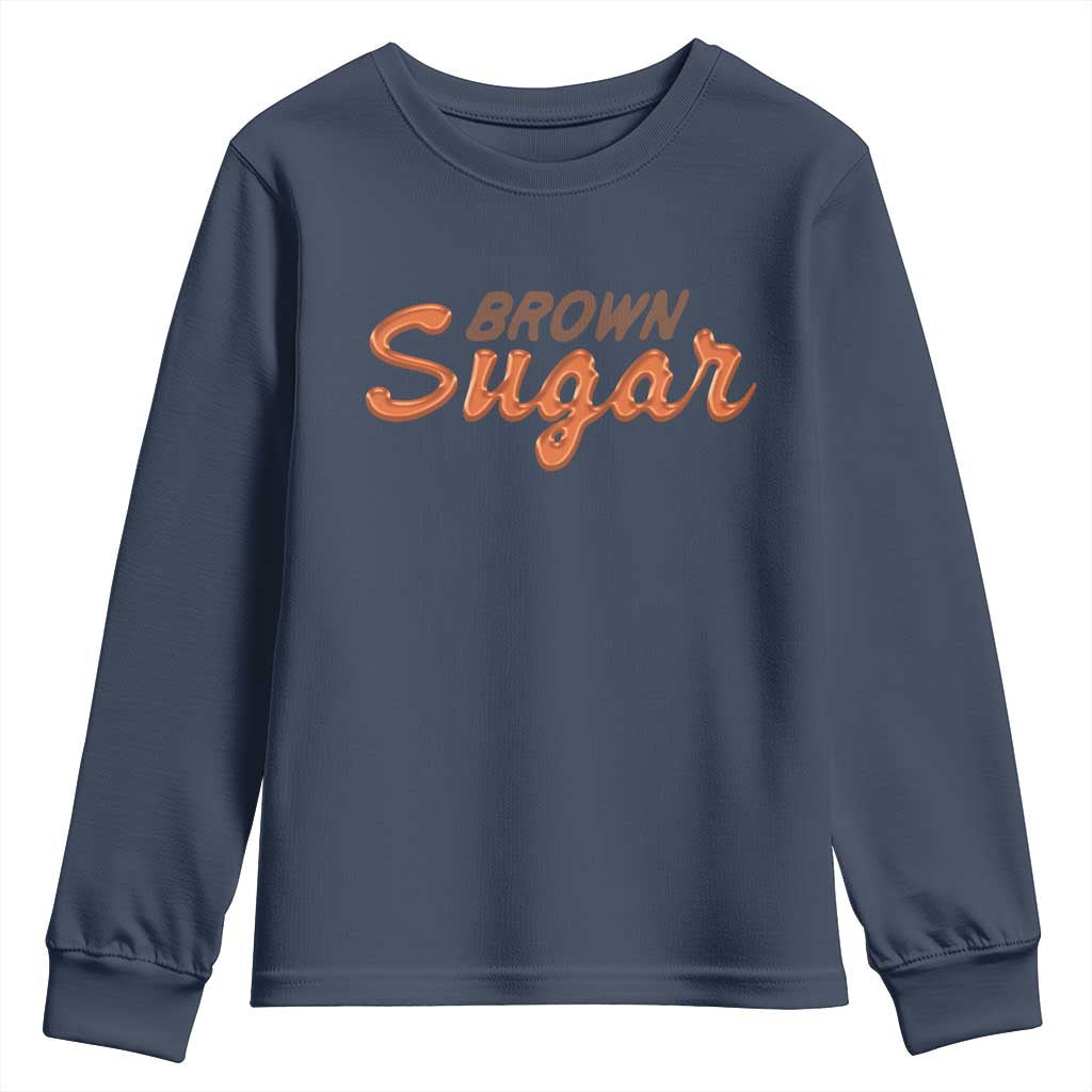 Melanin African Pride Youth Sweatshirt Brown Sugar TS09