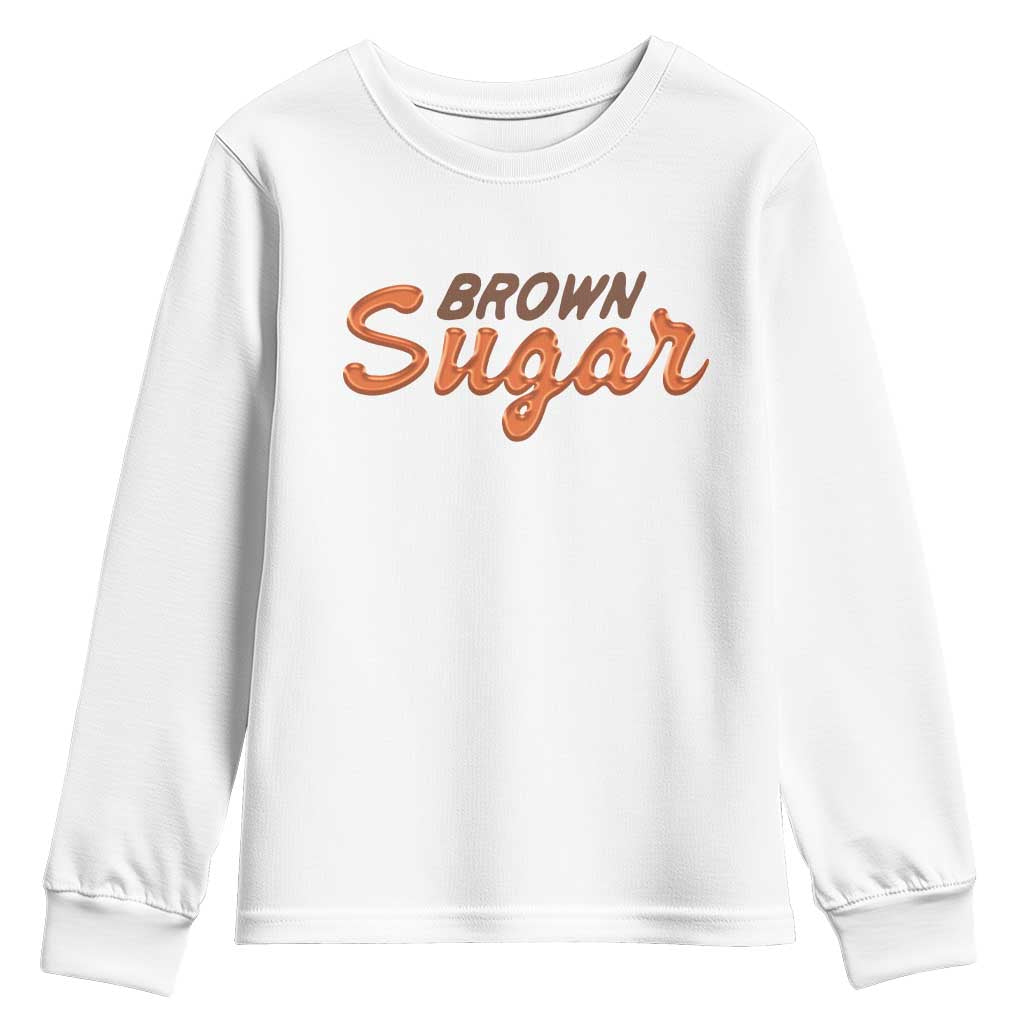 Melanin African Pride Youth Sweatshirt Brown Sugar TS09