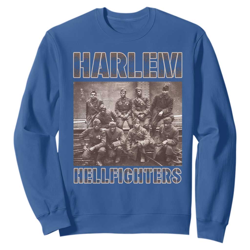 Harlem Hellfighters Sweatshirt The 369th Infantry Regiment Black History Military Soldiers TS09