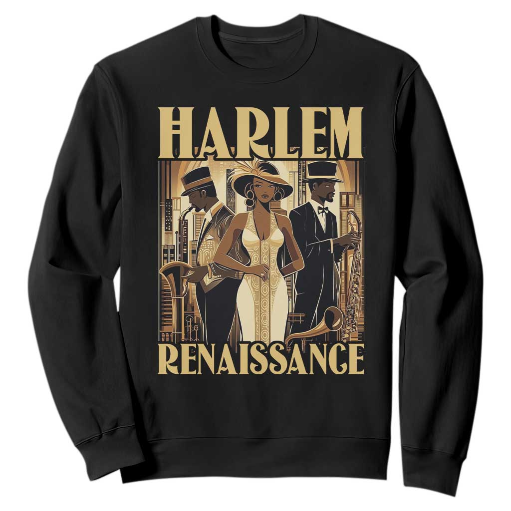 Harlem Renaissance Sweatshirt 1920s Art Black History Month TS09