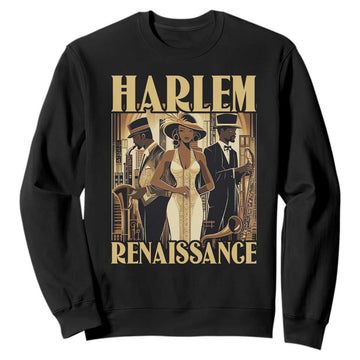 Harlem Renaissance Sweatshirt 1920s Art Black History Month TS09
