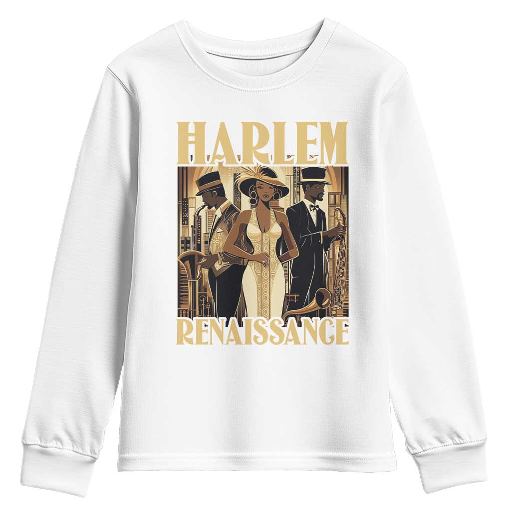 Harlem Renaissance Youth Sweatshirt 1920s Art Black History Month TS09