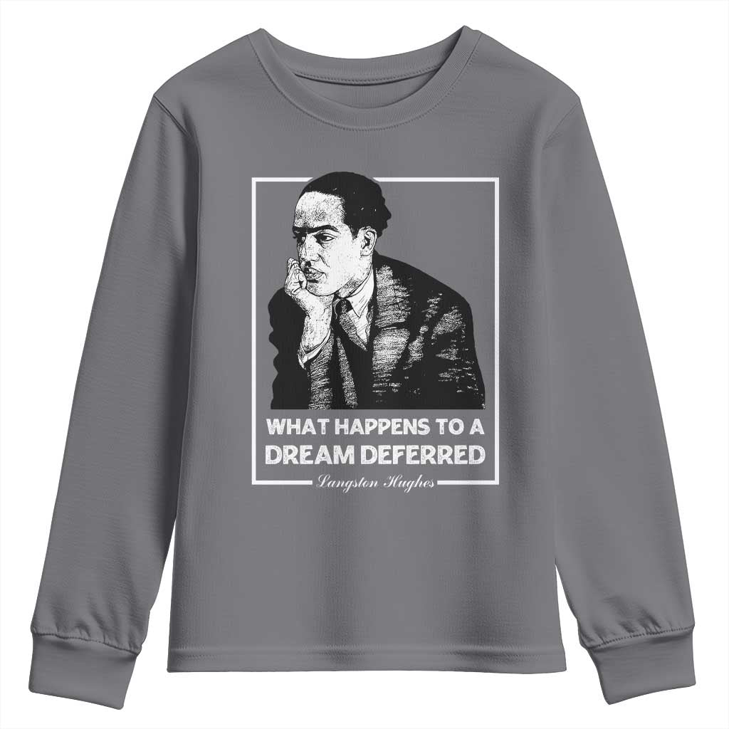 Langston Hughes Youth Sweatshirt A Dream Deferred Harlem Renaissance TS09