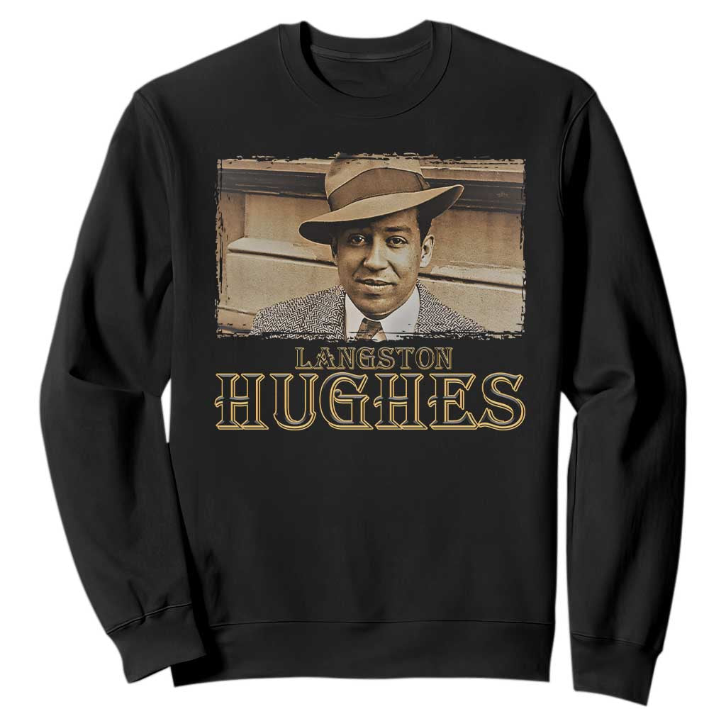 Langston Hughes Sweatshirt Harlem Renaissance Black History TS09