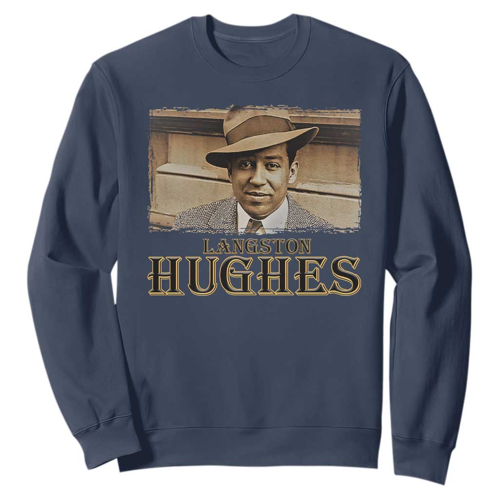 Langston Hughes Sweatshirt Harlem Renaissance Black History TS09