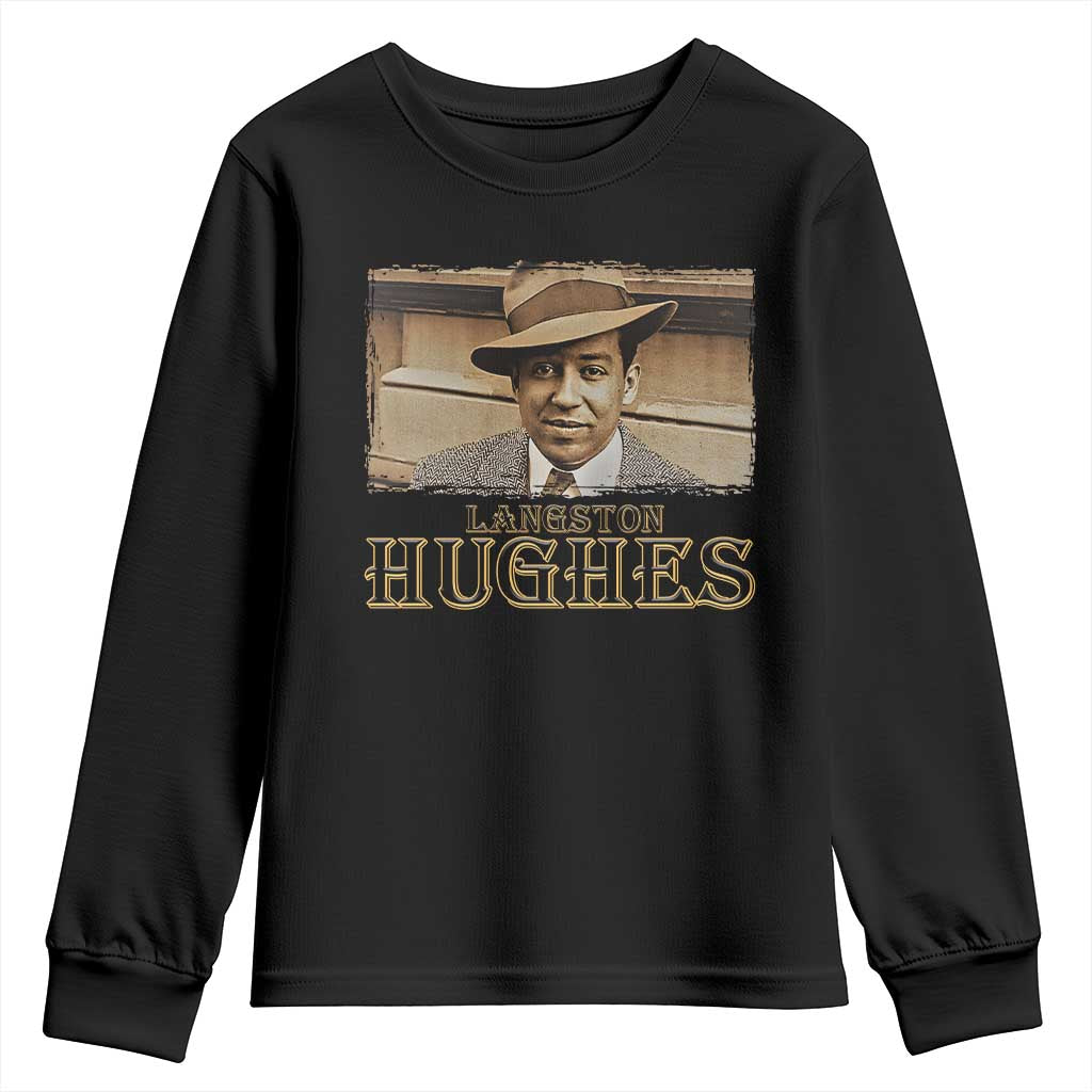 Langston Hughes Youth Sweatshirt Harlem Renaissance Black History TS09