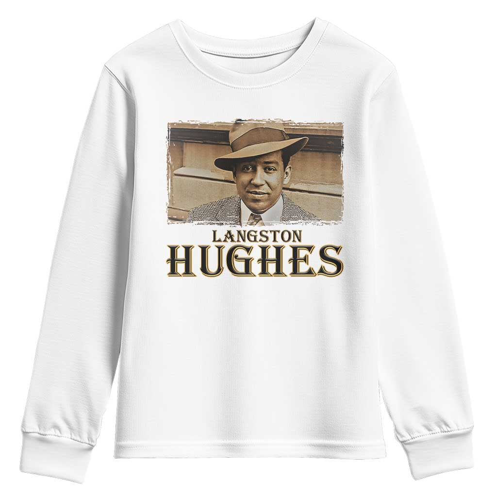 Langston Hughes Youth Sweatshirt Harlem Renaissance Black History TS09