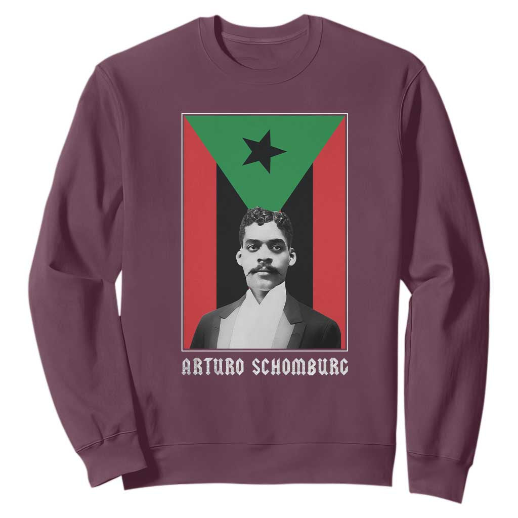 Arturo Schomburg Sweatshirt Puerto Rican Harlem Renaissance TS09