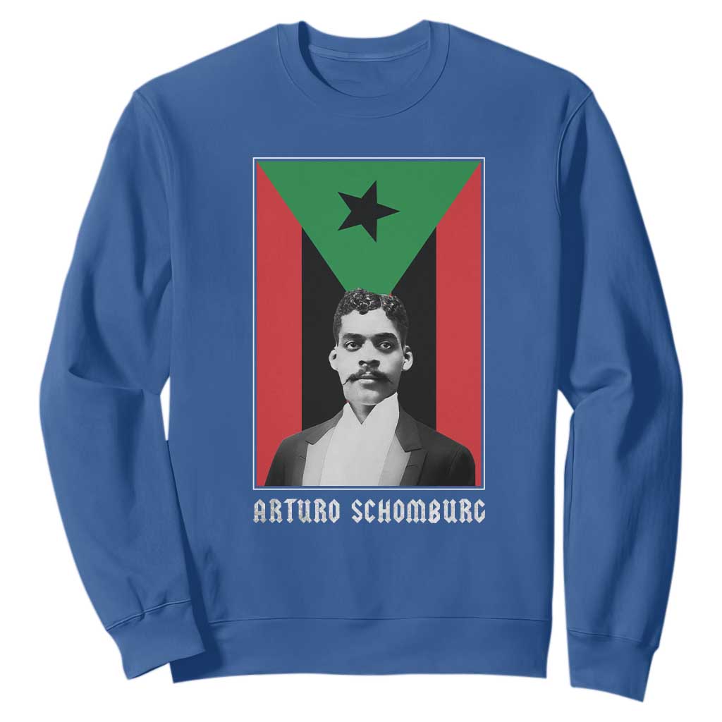 Arturo Schomburg Sweatshirt Puerto Rican Harlem Renaissance TS09