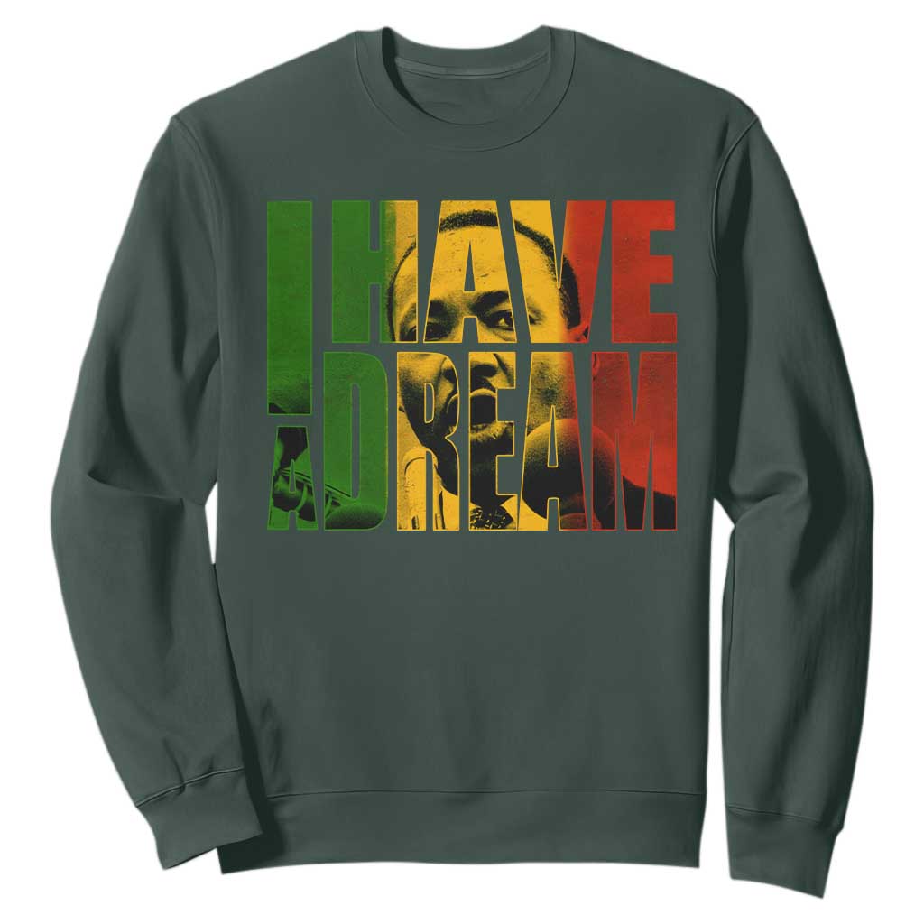 Martin Luther King Sweatshirt Black History Month MLK I Have A Dream TS10
