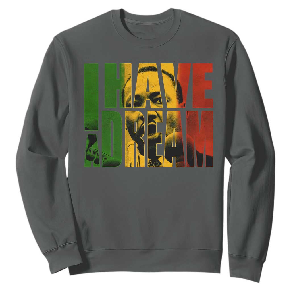 Martin Luther King Sweatshirt Black History Month MLK I Have A Dream TS10
