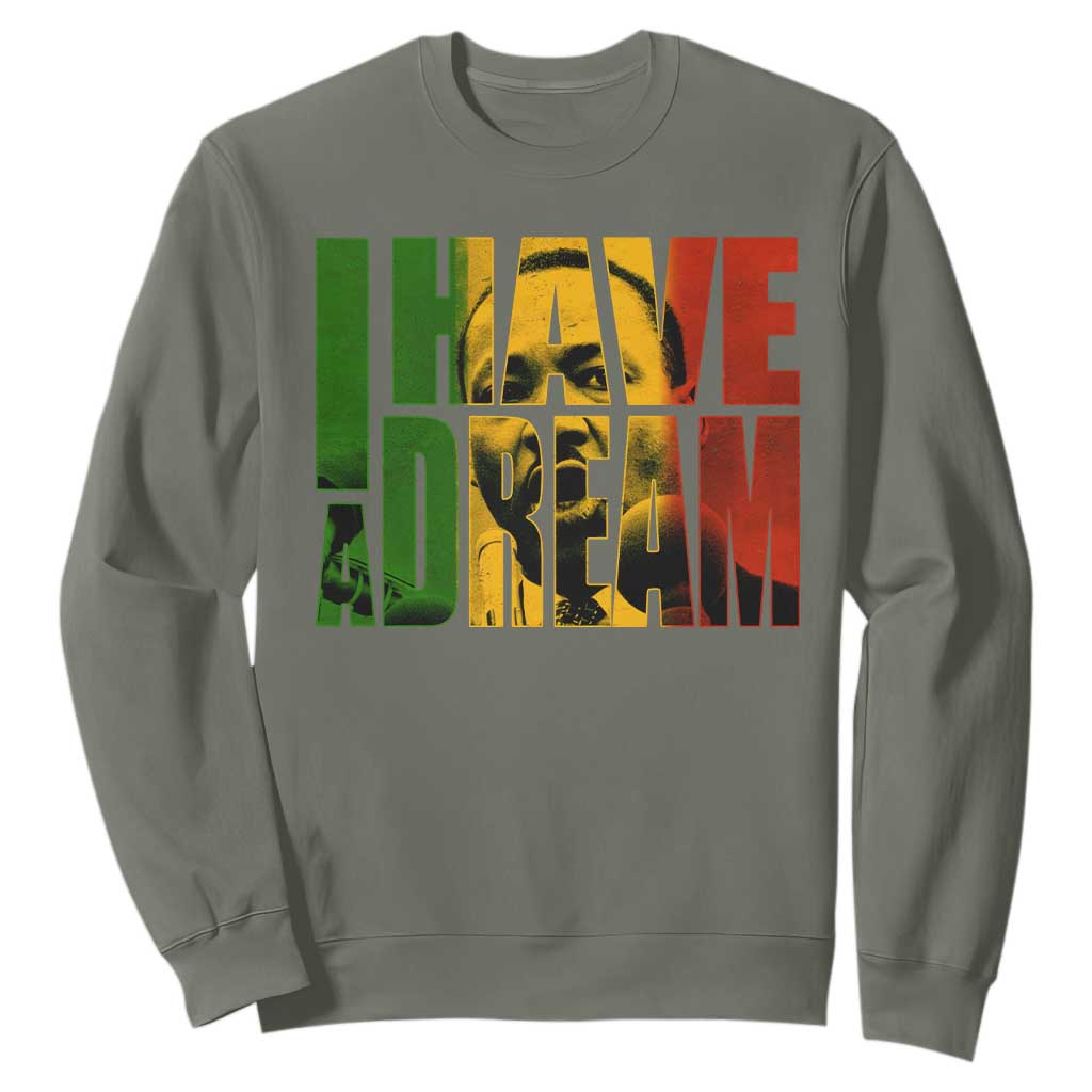 Martin Luther King Sweatshirt Black History Month MLK I Have A Dream TS10