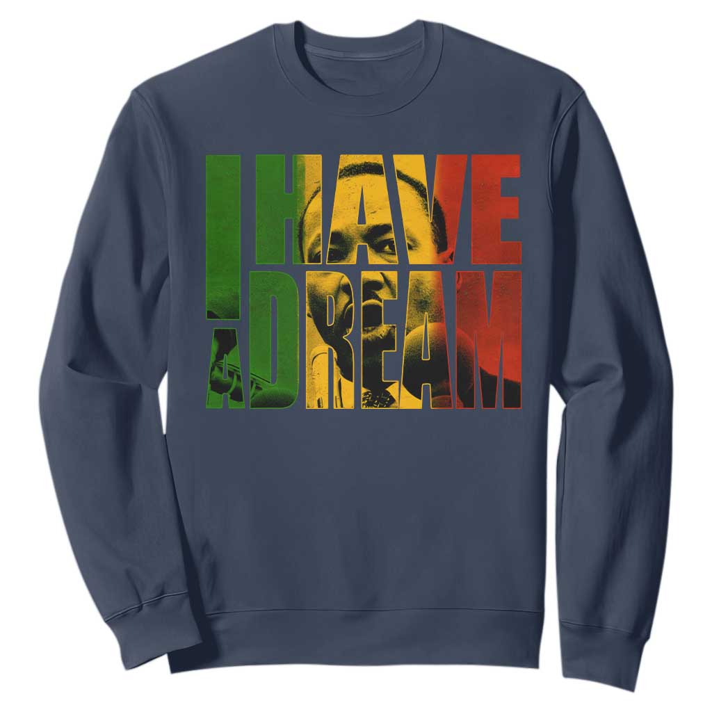 Martin Luther King Sweatshirt Black History Month MLK I Have A Dream TS10