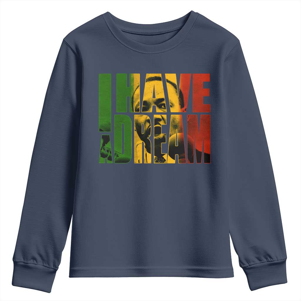 Martin Luther King Youth Sweatshirt Black History Month MLK I Have A Dream TS10