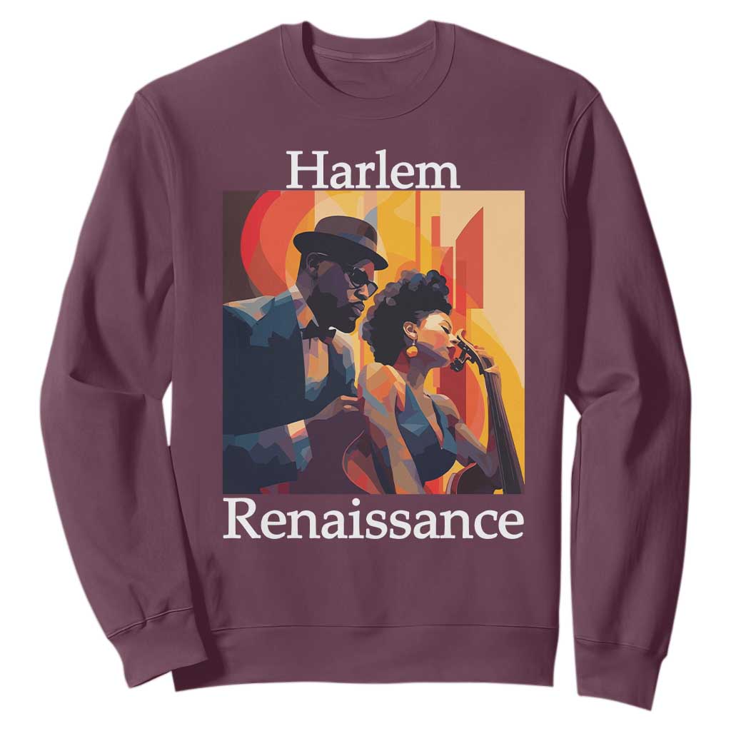 Harlem Renaissance Sweatshirt Jazz Music 1920s Black History TS11