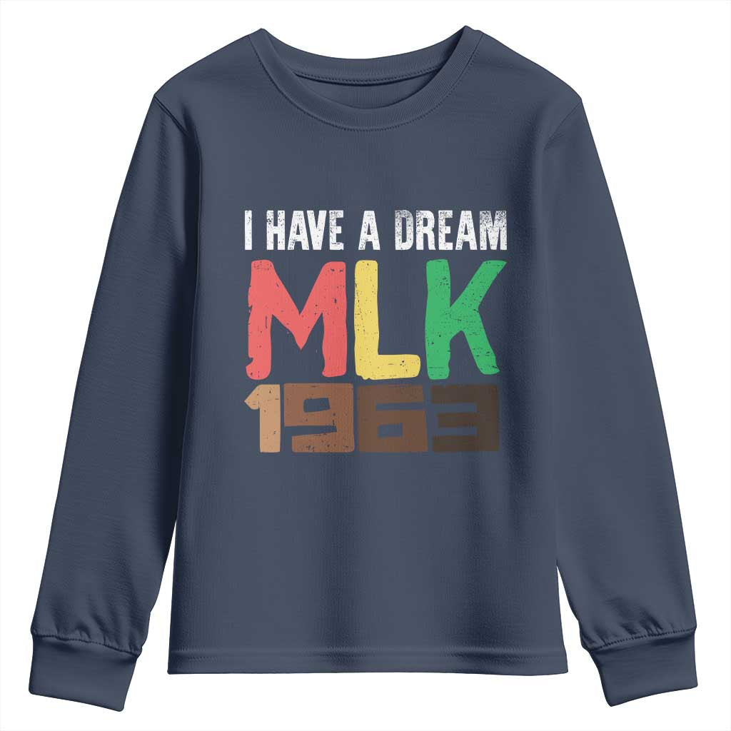 I Have A Dream Martin Luther King Youth Sweatshirt MLK Day 1963 Speech Black History Month TS11