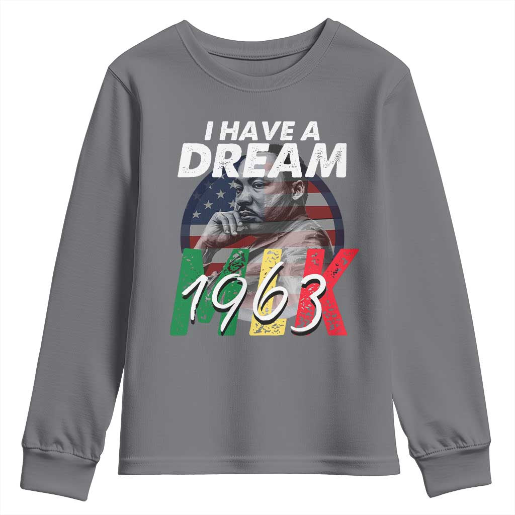 I Have A Dream Martin Luther King Jr MLK 1963 Youth Sweatshirt Black History Month TS11