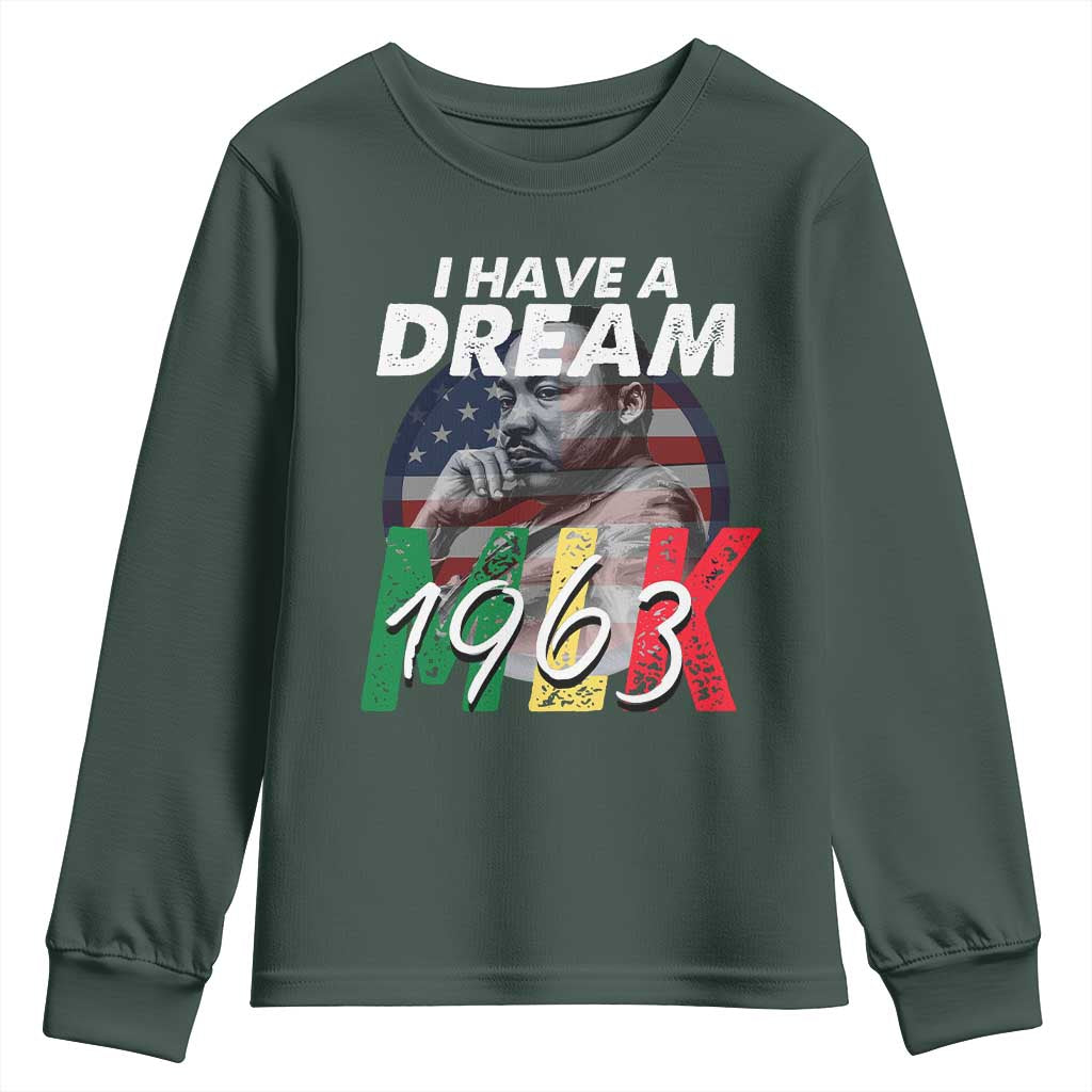 I Have A Dream Martin Luther King Jr MLK 1963 Youth Sweatshirt Black History Month TS11