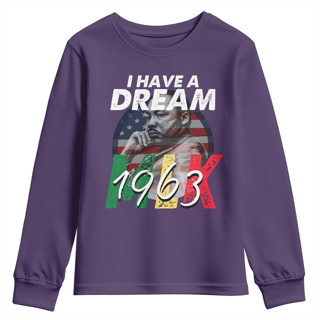I Have A Dream Martin Luther King Jr MLK 1963 Youth Sweatshirt Black History Month TS11