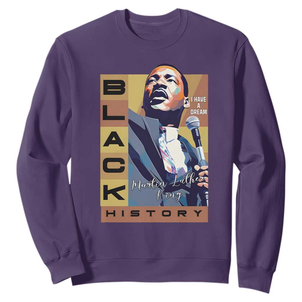 I Have A Dream Martin Luther King Jr MLK Quote Sweatshirt Black History Month TS11