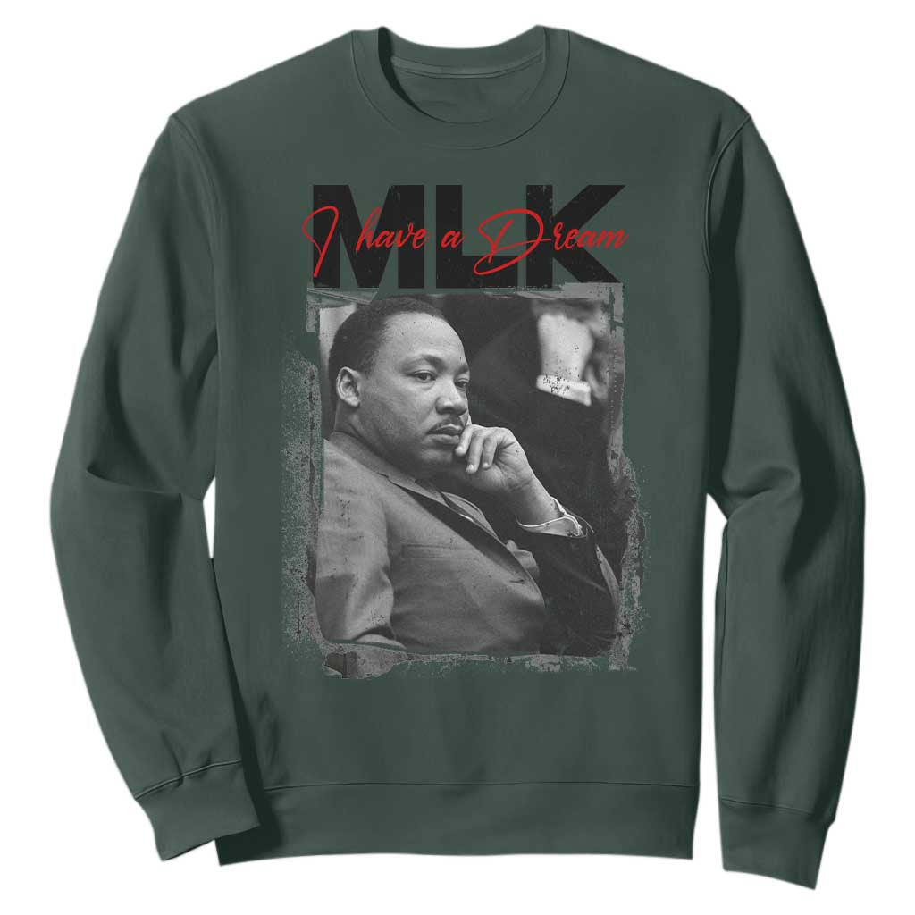MLK I Have A Dream Sweatshirt Dr Martin Luther King Black History Month TS11