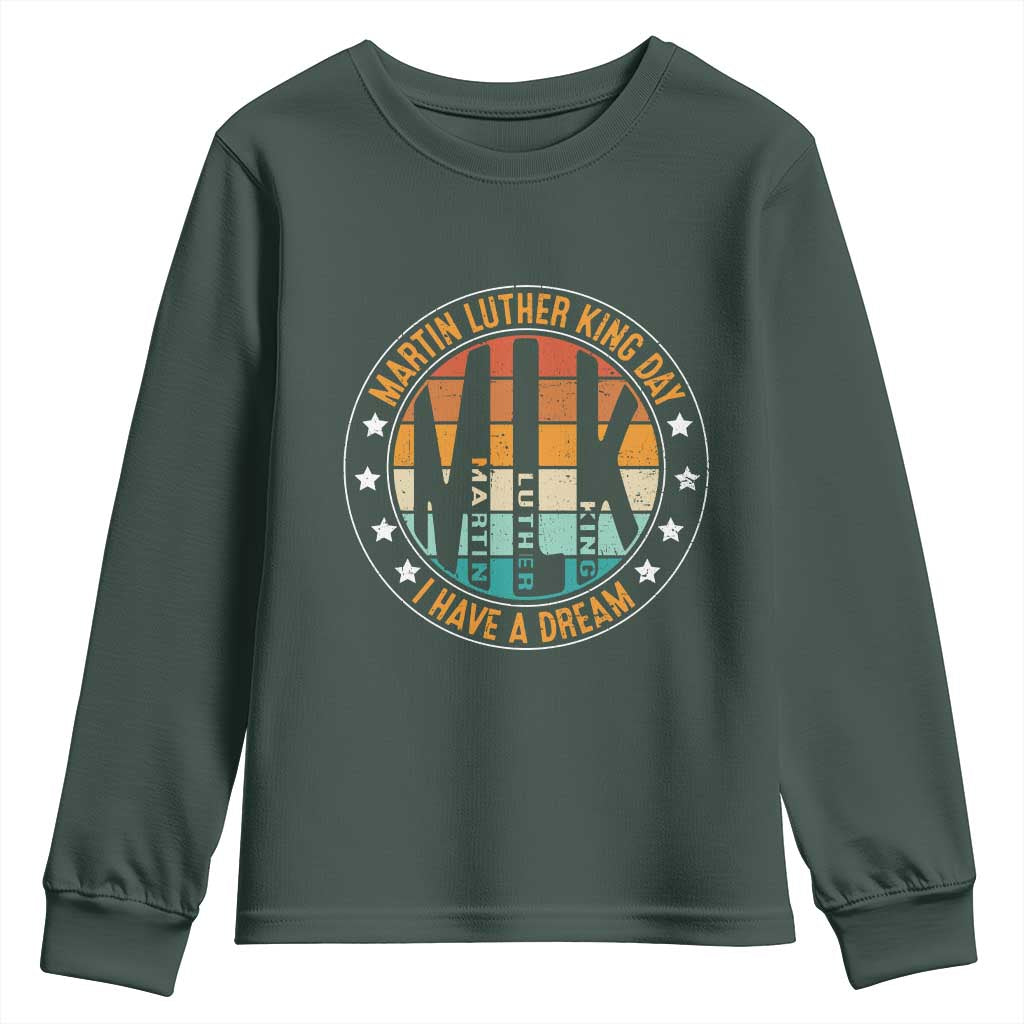 Martin Luther King Jr I Have A Dream Youth Sweatshirt Retro MLK Day TS11