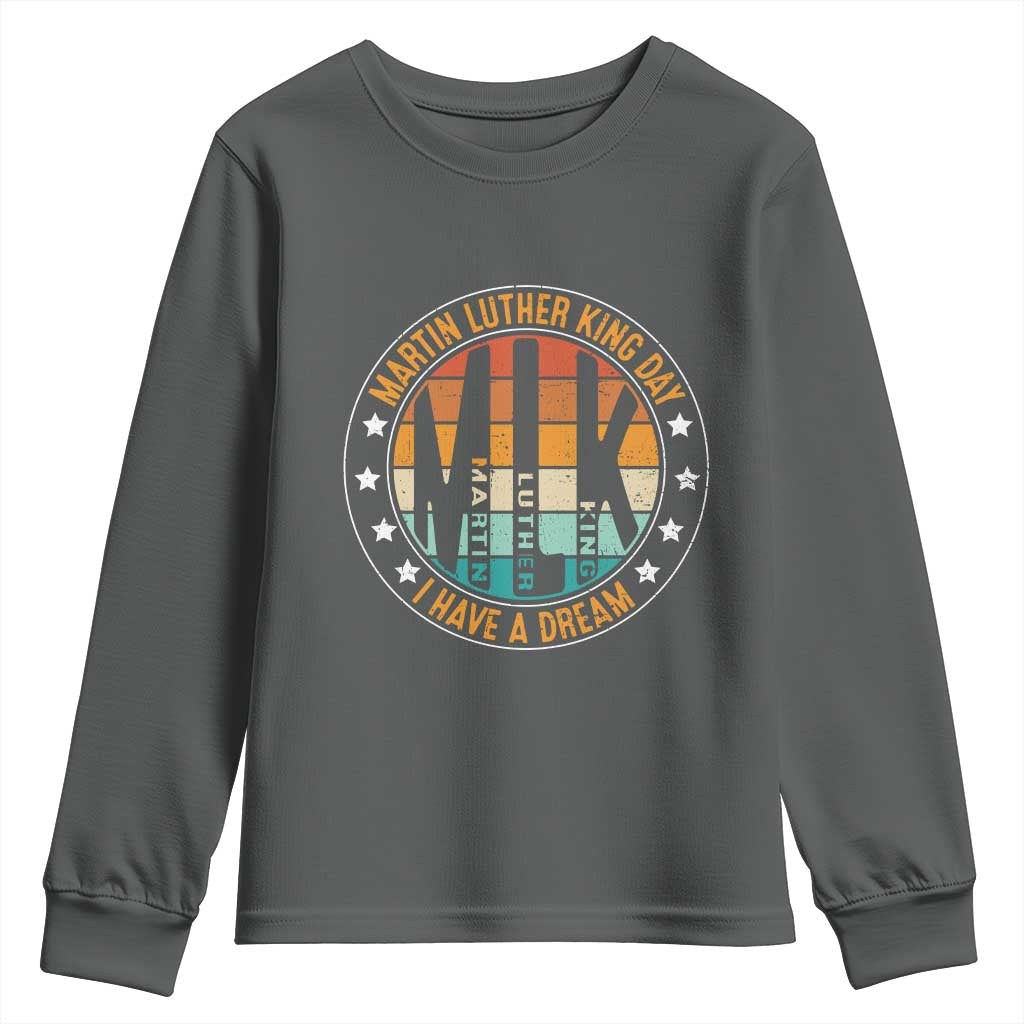 Martin Luther King Jr I Have A Dream Youth Sweatshirt Retro MLK Day TS11