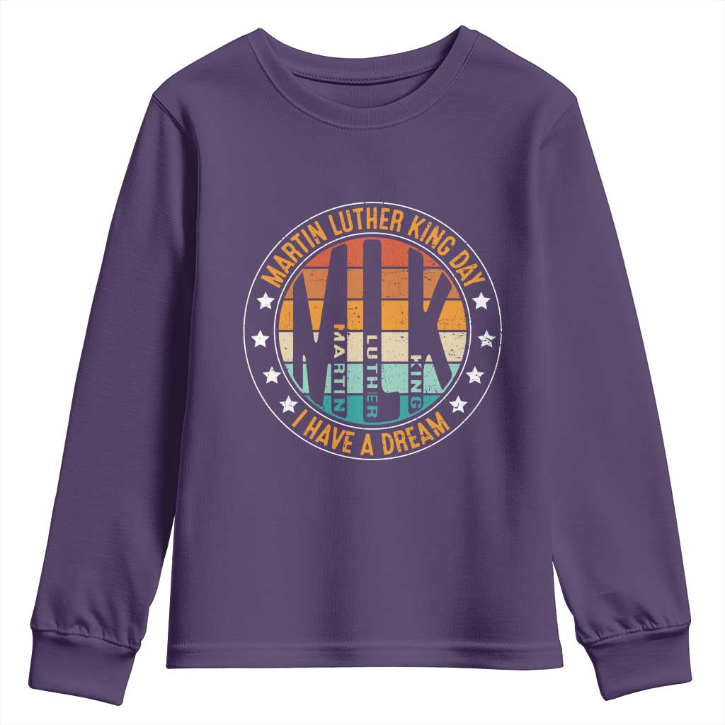 Martin Luther King Jr I Have A Dream Youth Sweatshirt Retro MLK Day TS11