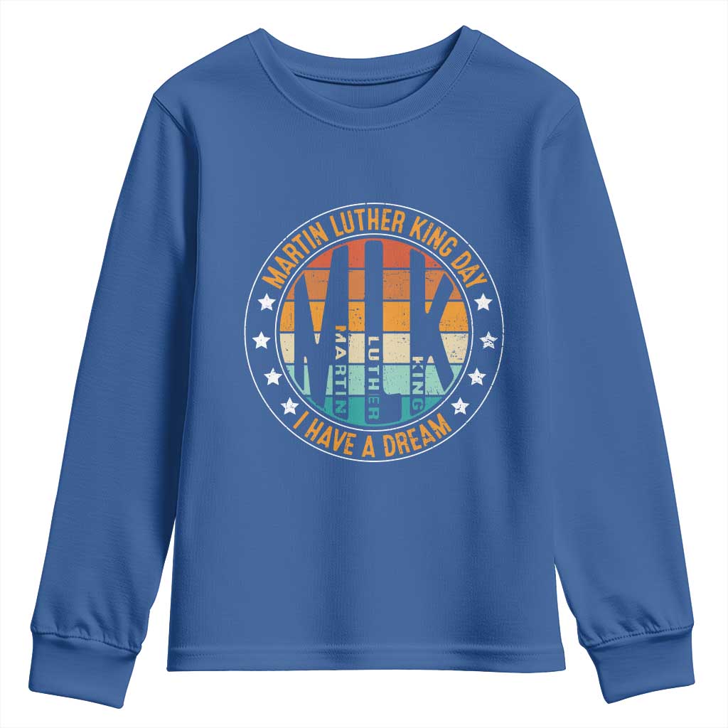 Martin Luther King Jr I Have A Dream Youth Sweatshirt Retro MLK Day TS11