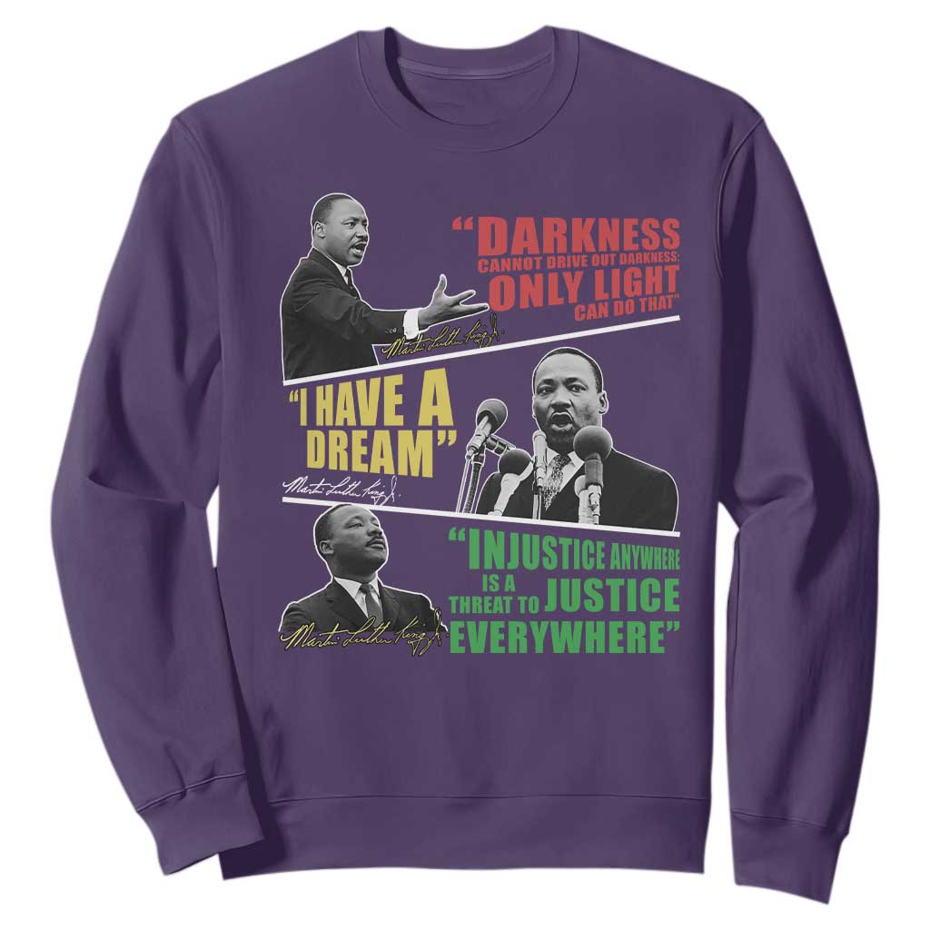 Martin Luther King Jr MLK Quotes Black History Leaders Sweatshirt TS11
