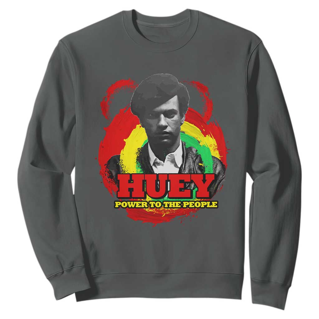 Huey P Newton Sweatshirt Power To The People Black History TS11