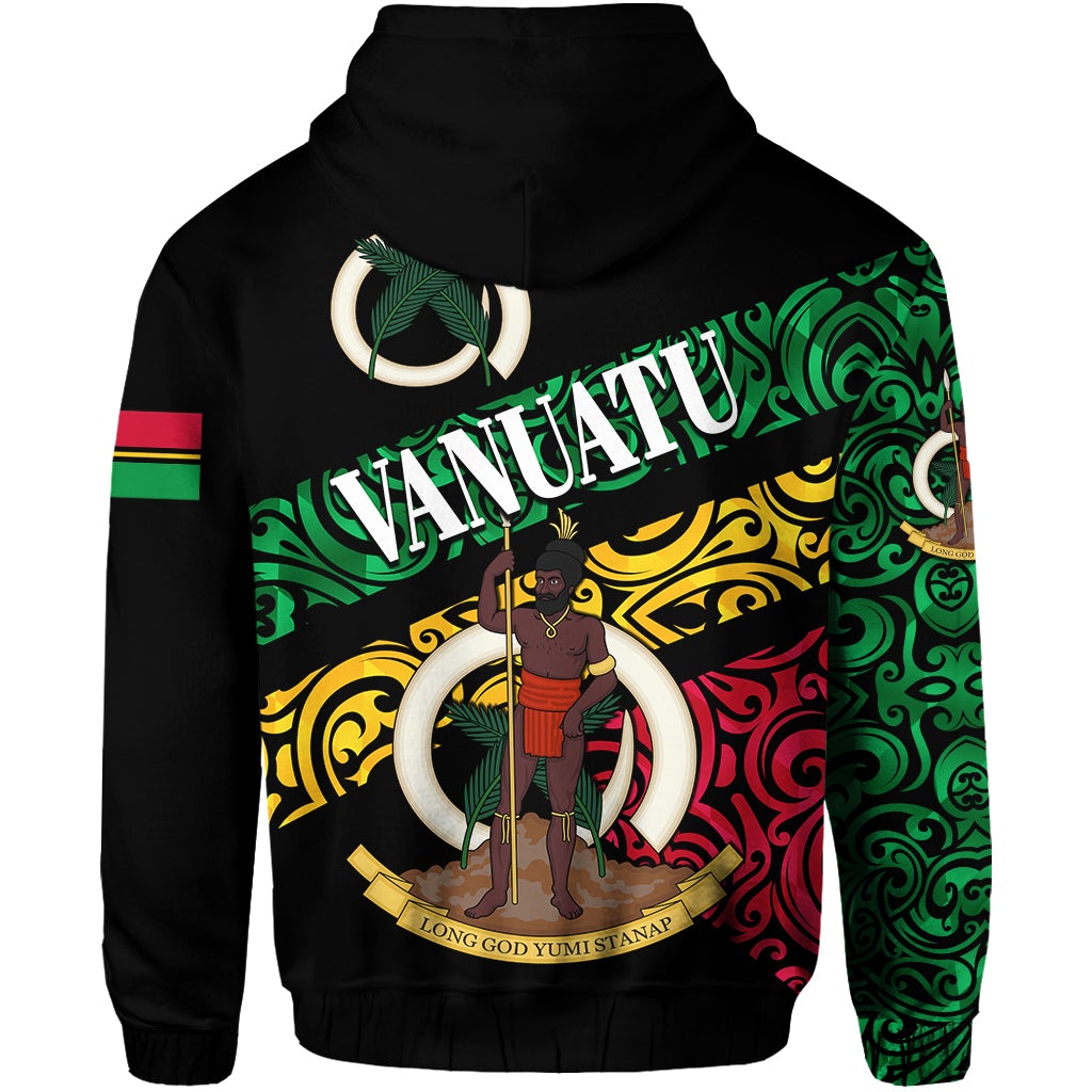 Vanuatu Special Independence Anniversary Zip Hoodie Sporty Style LT8